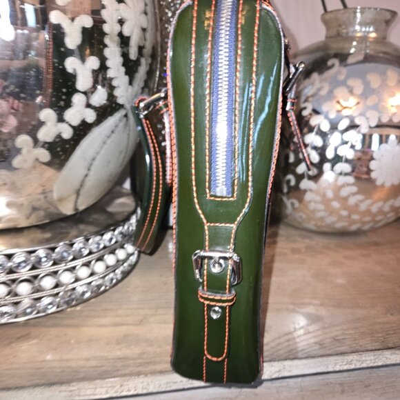 EUC Authentic RARE MCM Vintage Patent Leather Business Bag - Picture 3 of 11